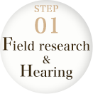 Field research＆hearing